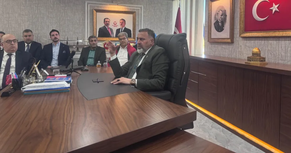 Kovancılar’da Birlik ve Dayanışma Ruhu: MÜSİAD ve ELFED Heyeti Başkan Gök’ü Ziyaret Etti