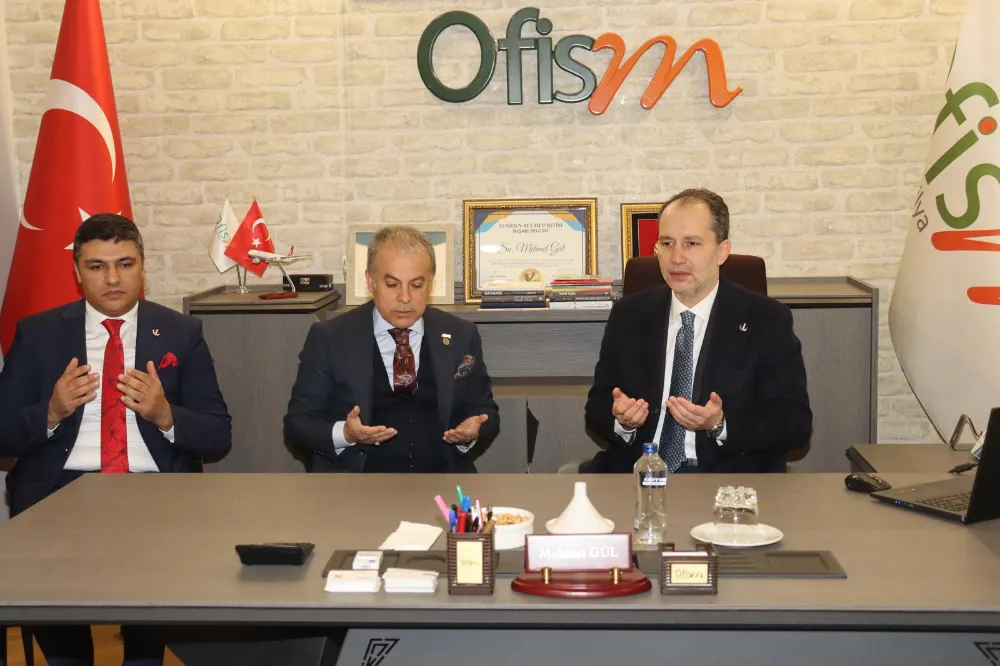 Vefa İnsanı Erbakan’dan, MKYK Üyesi Gül’e Taziye Ziyareti