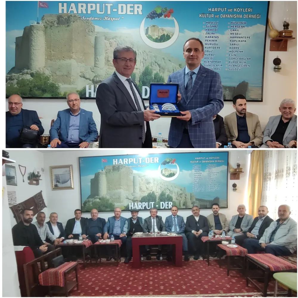MÜSİAD Elazığ Şube Başkanı Fatih Karakaya’dan HARPUT-DER’e Anlamlı Ziyaret