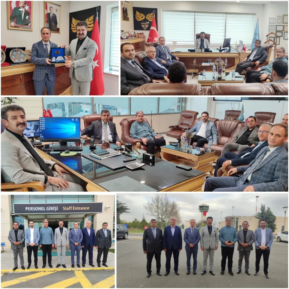 MÜSİAD Elazığ’dan Havalimanı Müdürü Görür’e Nezaket Ziyareti