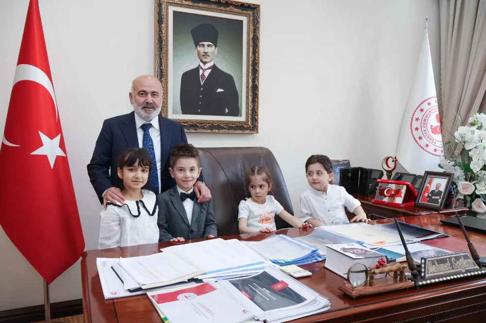 İçişleri Bakan Yardımcısı Sağlam’dan Çocuklar ve Gelecek İçin Güçlü Mesaj