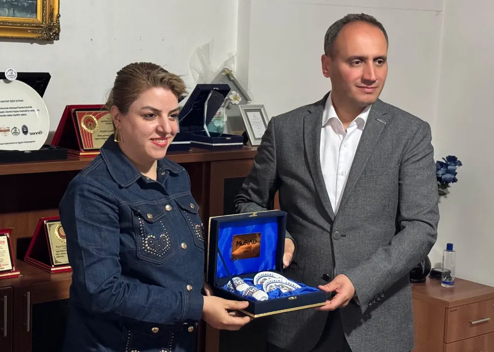 MÜSİAD’dan Ayışığı Gazetesi’ne 23. Yıl Ziyareti