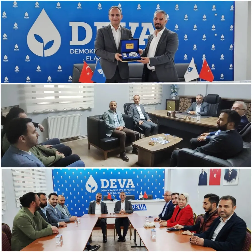 MÜSİAD Elazığ’dan DEVA Partisi’ne İade-i Ziyaret