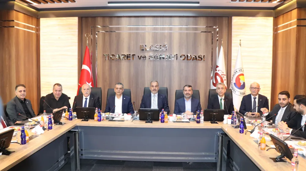ELAZIĞ TİCARET VE SANAYİ ODASI’NDA BAYRAMLAŞMA