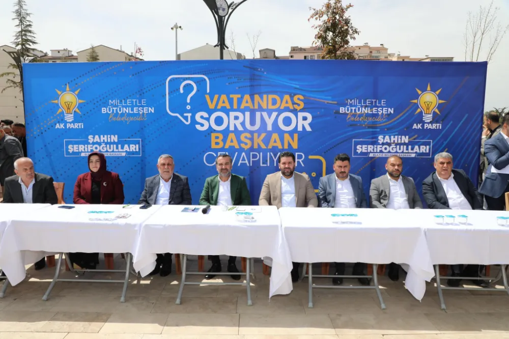 Elazığ Belediye Başkanı Şahin  Şerifoğulları Vatandaşlarla Bir Araya Geldi