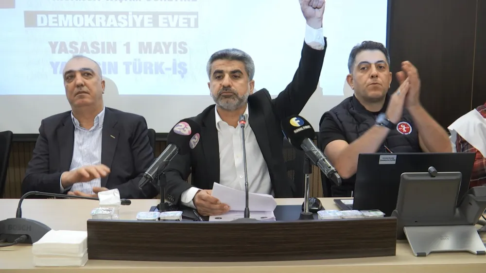 Elazığ’da 1 Mayıs Coşkusu, “Alın Teri ve Emeğin Günüdür”