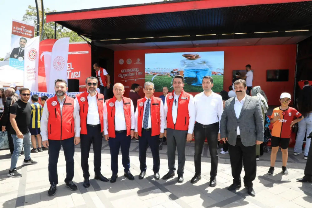 Geleneksel Oyunlar Tırı Elazığ’da Çocuklarla Buluştu