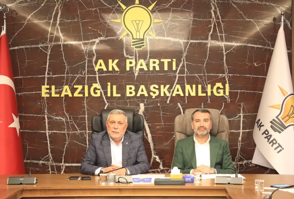 AK Parti Elazığ Teşkilatı Grup Toplantısında Bir Araya Geldi