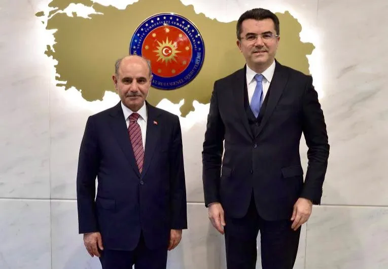 İçişleri Bakan Yardımcısı Mehmet Aktaş, MGK Genel Sekreterine Hayırlı Olsun Ziyaretinde Bulundu