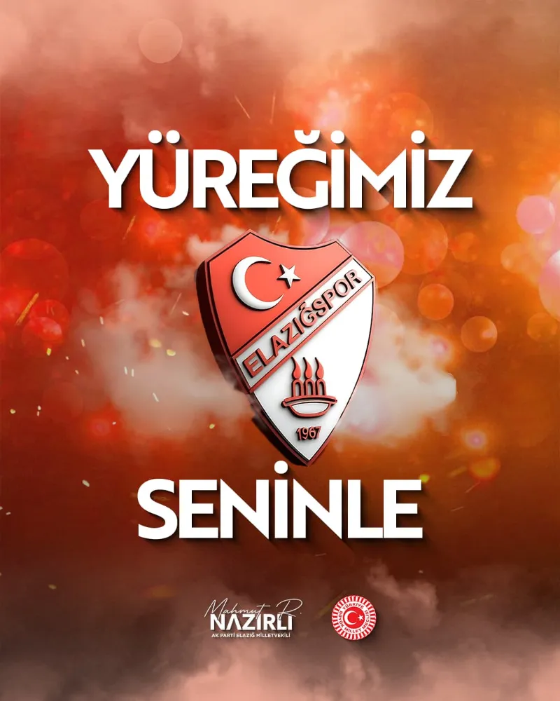 Milletvekili Mahmut Rıdvan Nazırlı’dan Elazığspor’a Tam Destek