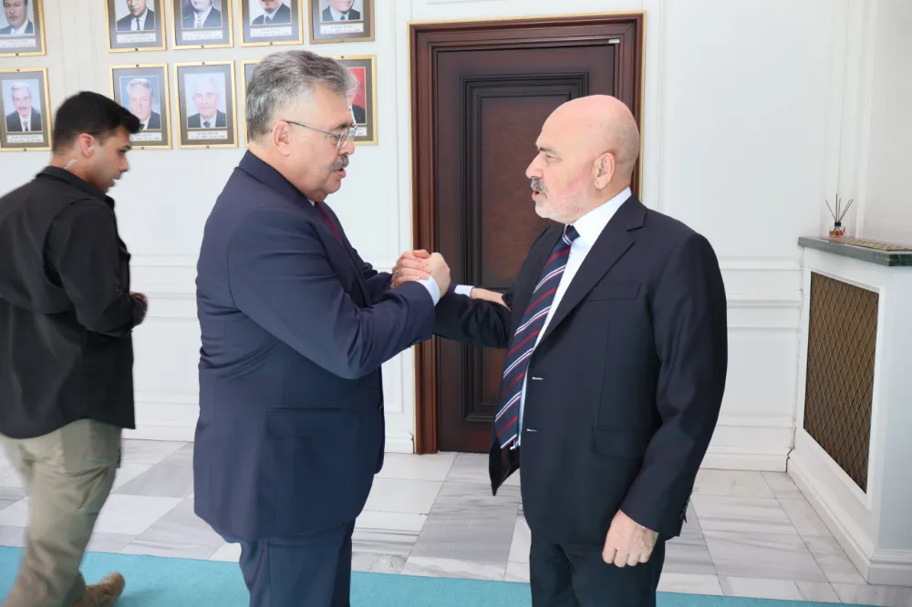 İçişleri Bakan Yardımcısı Sağlam’dan TBMM Güvenlik Komisyonu Başkanı Tipioğlu’na Bakanlıkta Önemli Görüşme