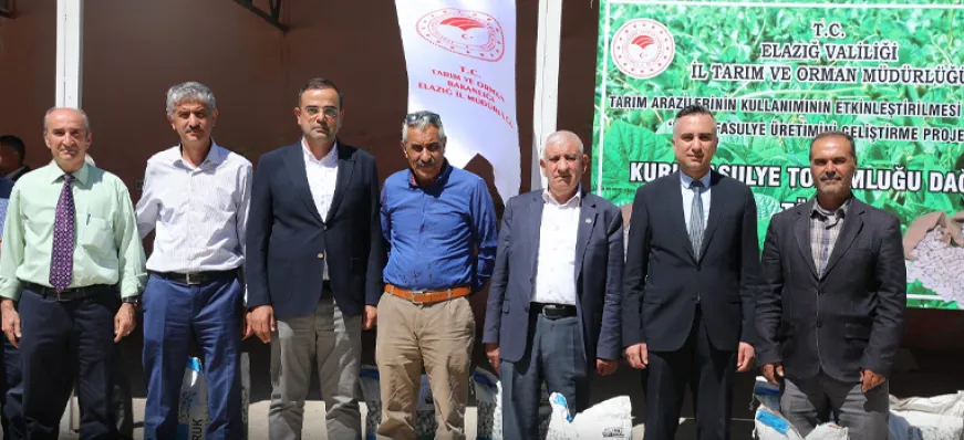 Yüzde 75 Hibeli Sertifikalı Fasulye Tohumları Üreticilere Dağıtıldı