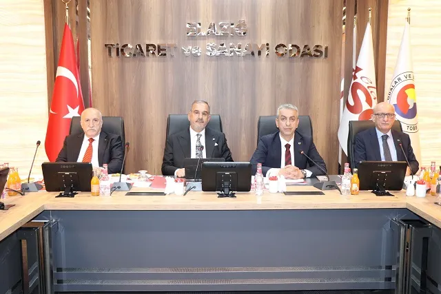 Elazığ TSO Nisan Ayı Meclis Toplantısında Ekonomik ve Sosyal Dayanışma Vurgusu