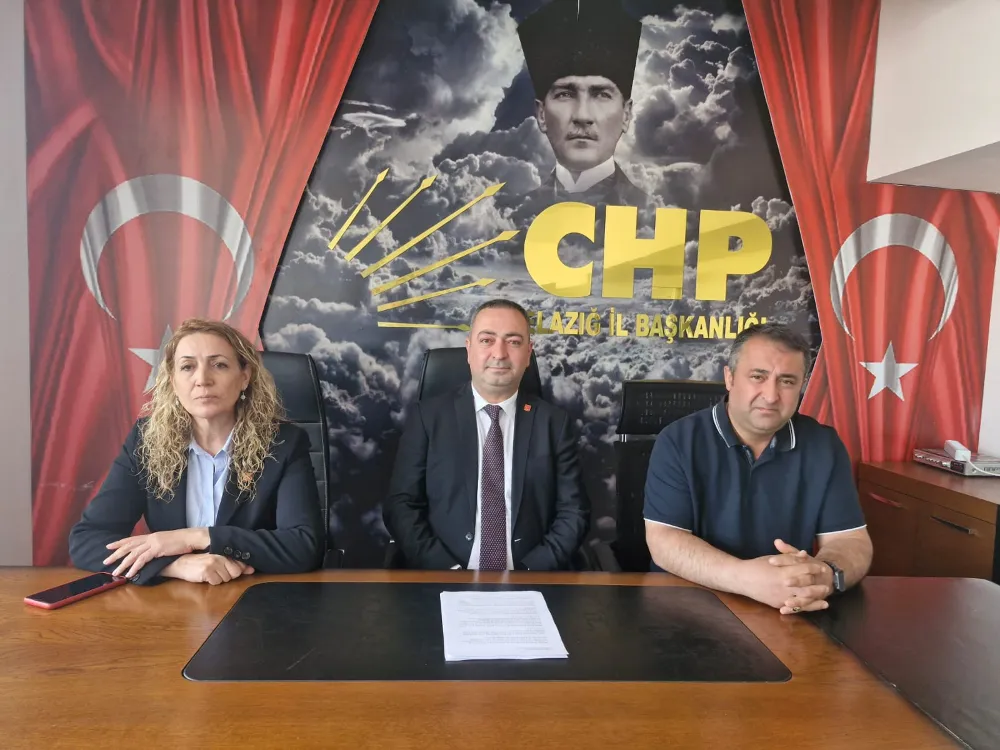 CHP Elazığ İl Başkanı Onur Özkan’dan Özgür Özel’e Yapılan Saldırıya Tepki
