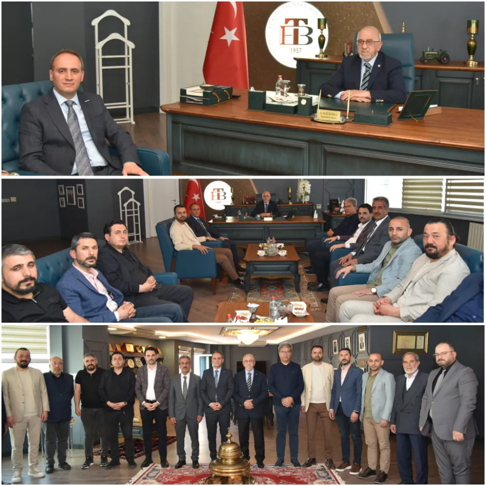 MÜSİAD Elazığ, Ticaret Borsasına iade-i ziyaret etti
