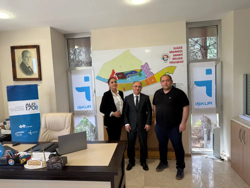 Elazığ OSB’de İŞKUR Hizmet Noktası Açıldı, İşveren ve İş Arayan Aynı Çatıda Buluşacak