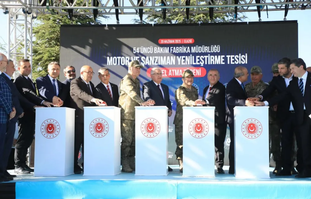 Milli Savunma Bakanı Güler’den Elazığ’a Dev Yatırım, Stratejik Tesisin Temeli Atıldı