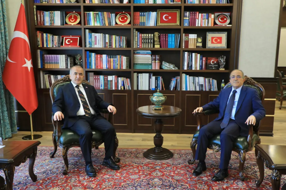 Milli Savunma Bakan Yardımcısı Şuay Alpay’dan Elazığ Valisi Numan Hatipoğlu’na Ziyaret