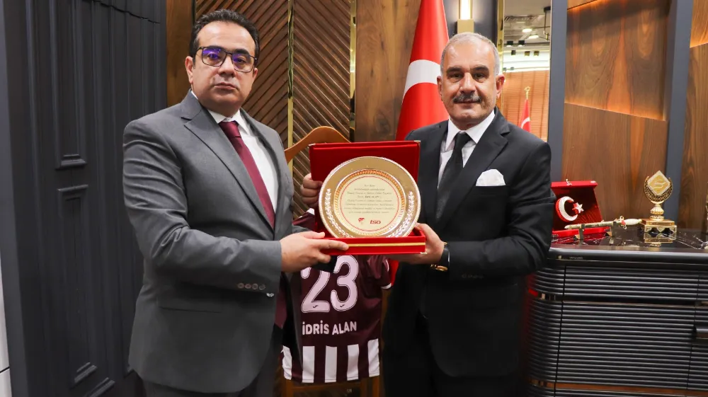 Elazığspor Başkanı Yılmaz’dan TSO Başkanı Alan’a Teşekkür Ziyareti