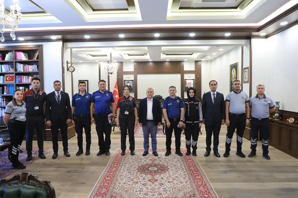 Güvenlik-İş Sendikasından Vali Hatipoğlu’na Ziyaret