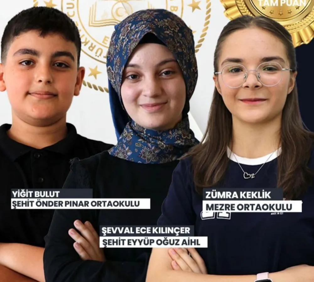Elazığ Milletvekili Nazırlı’dan LGS Türkiye Birincilerine Tebrik