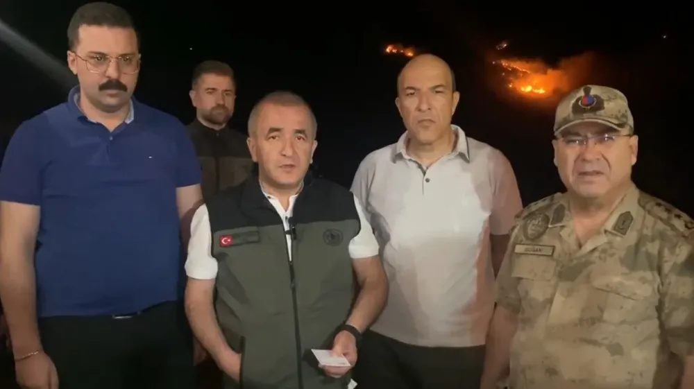 Elazığ Sivrice’deki Örtü Yangını Kontrol Altına Alındı