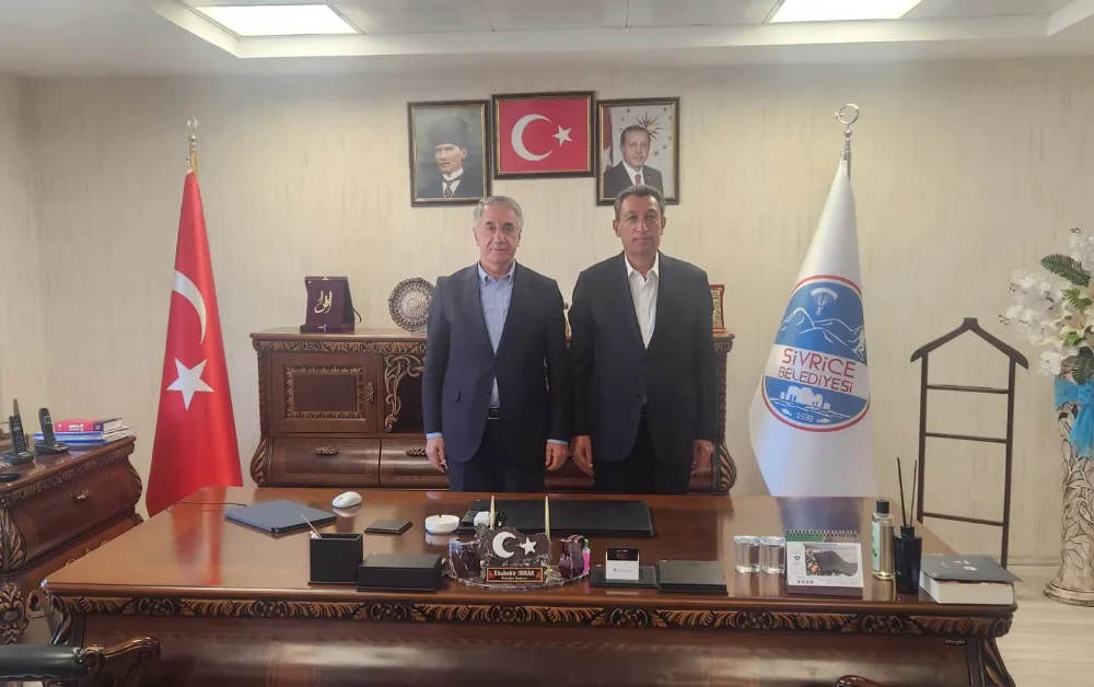Sivrice’de Mücahit Yanılmaz Ziyareti, Projeler Masaya Yatırıldı